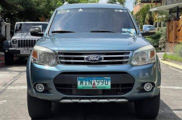 Blue Ford Everest 2013 for sale in Las Piñas