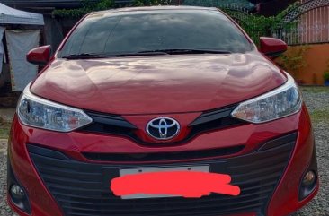 Selling Red Toyota Vios 2019 in Davao
