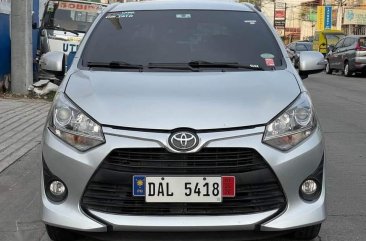 Silver Toyota Wigo 2019 for sale in Automatic
