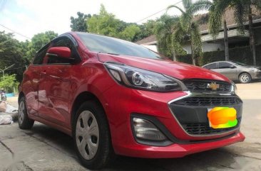 Sell Red 2019 Chevrolet Spark in Quezon City