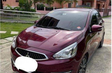 Red Mitsubishi Mirage 2021 for sale in Manual