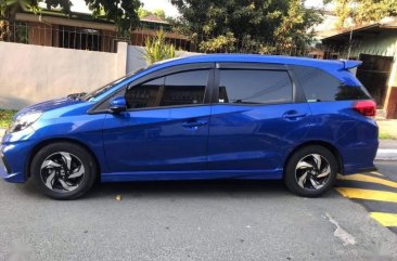 Selling Blue Honda Mobilio 2017 in San Jose del Monte