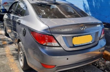 Grey Hyundai Accent 2016 for sale in Quezon