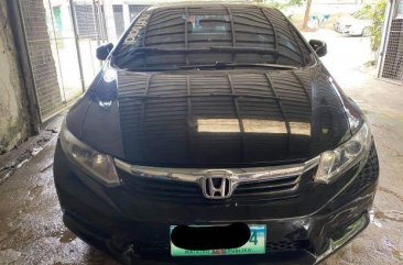 Black Honda Civic 2013 for sale in Caloocan