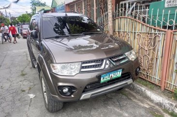 Brown Mitsubishi Montero 2014 for sale in Las Piñas