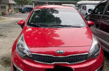 Selling Red Kia Rio 2016 in Quezon