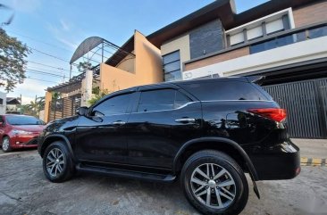 Black Toyota Fortuner 2017 for sale in Caloocan