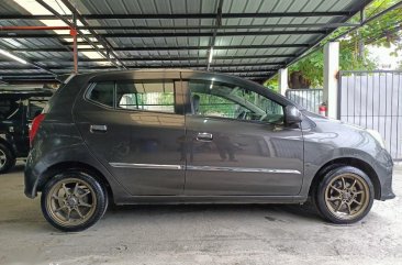 Silver Toyota Wigo 2016 for sale in Las Pinas