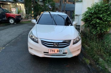 White Honda Accord 2011 for sale in Pasig