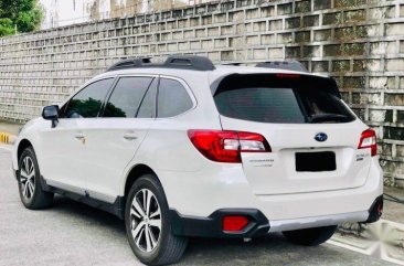 White Subaru Outback 2019 for sale in Malvar