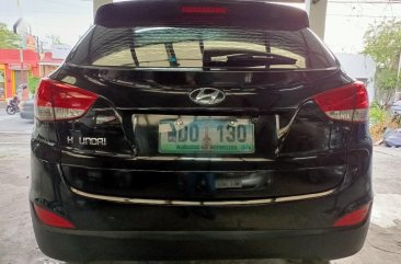 Black Hyundai Tucson 2013 for sale in Las Piñas