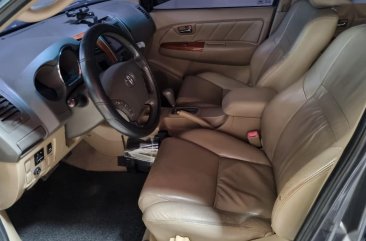 Silver Toyota Fortuner 2010 for sale in Rizal