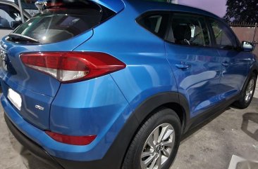 Selling Blue Hyundai Tucson 2017 in Rizal