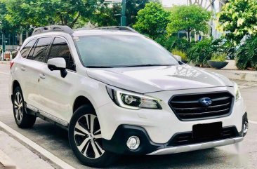 White Subaru Outback 2019 for sale in Malvar