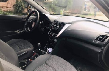 Black Hyundai Accent 2016 for sale in Quezon