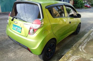 Selling Green Chevrolet Spark 2013 in Quezon City