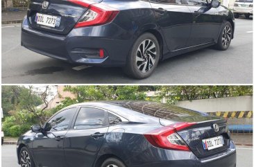 Grey Honda Civic 2016 for sale in Automatic