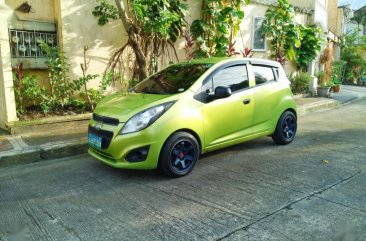 Selling Green Chevrolet Spark 2013 in Quezon City
