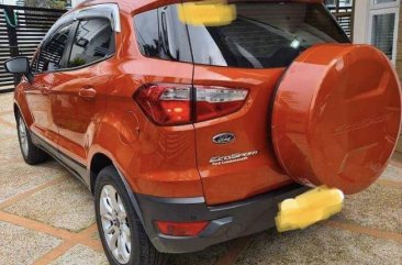 Orange Ford Ecosport 2016 for sale in Makati