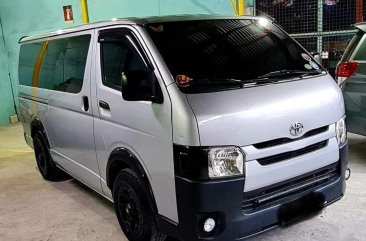 Silver Toyota Hiace 2015 for sale in Manila