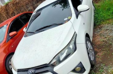 Sell White 2016 Toyota Yaris in Quezon City