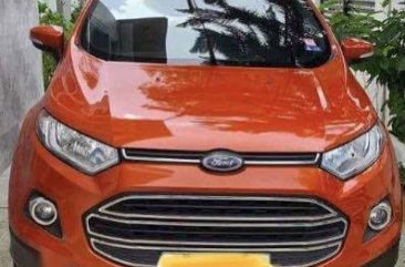 Orange Ford Ecosport 2016 for sale in Makati