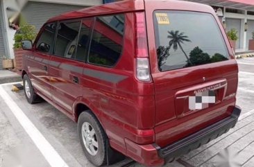 Red Purple Mitsubishi Adventure 2015 for sale in Manual