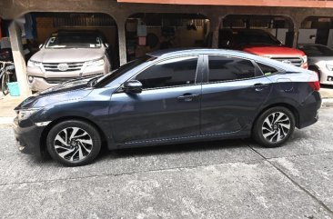 Selling Grey Honda Civic 2017 in Quezon City