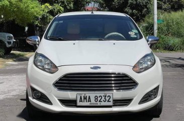 Pearl White Ford Fiesta 2014 for sale in Parañaque