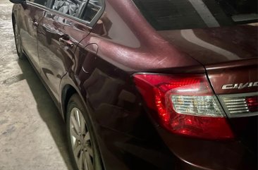 Red Honda Civic 2013 for sale in Automatic