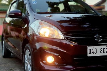 Red Suzuki Ertiga 2018 for sale in Automatic