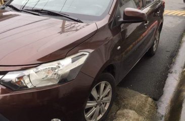 Brown Toyota Vios 2014 for sale in Quezon City