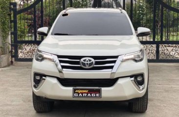 Selling Pearl White Toyota Fortuner 2019 in Quezon City