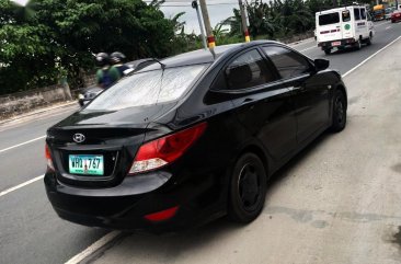 Black Hyundai Accent 2013 for sale in Caloocan