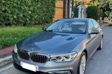 Grey BMW 520D 2018 for sale in Automatic