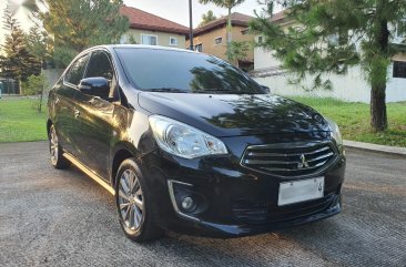 Selling Black Mitsubishi Mirage G4 2015 in Las Piñas