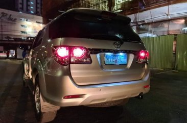 Silver Toyota Fortuner 2013 for sale in Quezon City