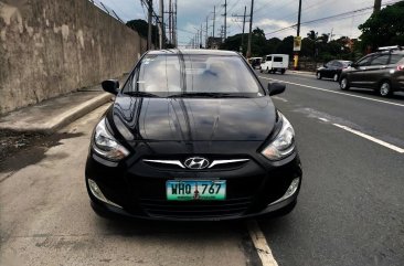 Black Hyundai Accent 2013 for sale in Caloocan