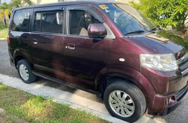 Red Suzuki Apv 2015 for sale in Manual