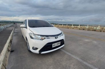 Pearl White Toyota Vios 2014 for sale in Capas