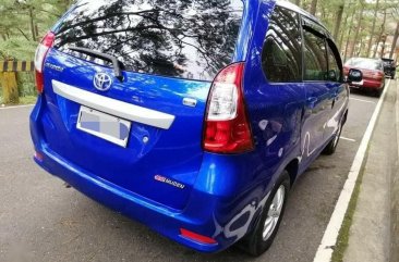 Blue Toyota Avanza 2016 for sale in Manila