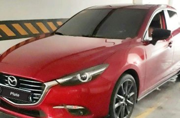 Red Mazda 3 2017 for sale in Pateros