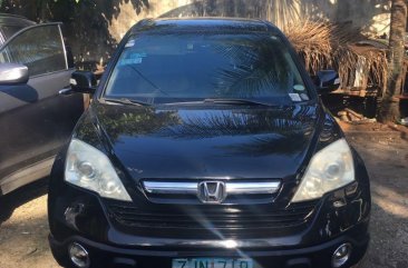 Selling Black Honda CR-V 2007 in Valenzuela
