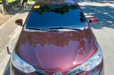 Red Toyota Vios 2020 for sale in Manual