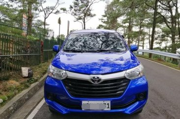 Blue Toyota Avanza 2016 for sale in Manila