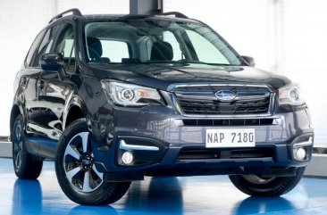 Grey Subaru Forester 2018 for sale in Quezon