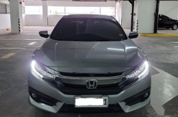 Brightsilver Honda Civic 2016 for sale in Quezon