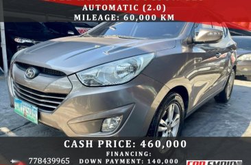 Silver Hyundai Tucson 2012 for sale in Las Pinas