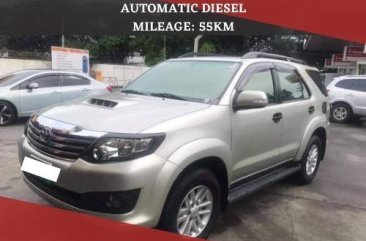 Selling Brightsilver Toyota Fortuner 2014 in Pasig