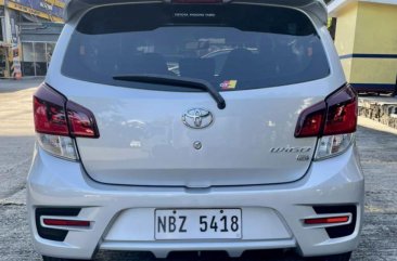 Pearl White Toyota Wigo 2017 for sale in Pasig